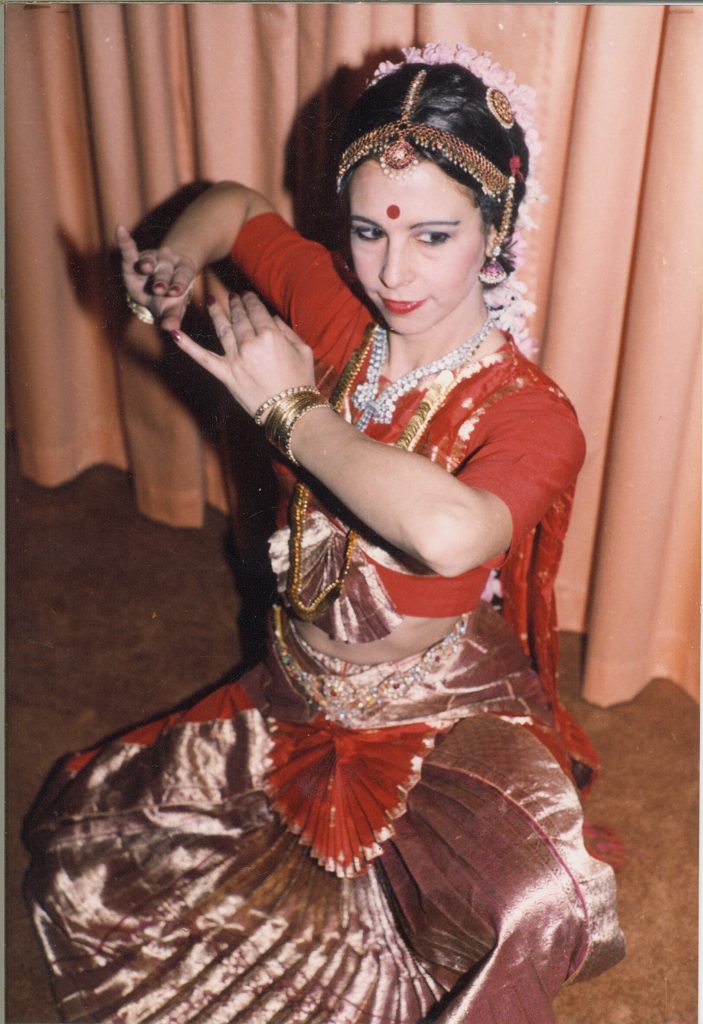 Jalaja Bonheim dancing in 1984